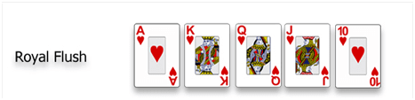 Royal flush Sequence