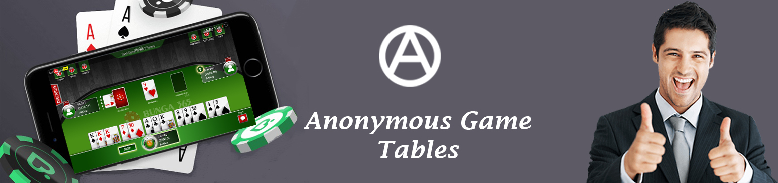 Rummy anonymous game table